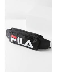 Supreme the north face faux fur waist bag green. Fila Synthetic Fila Sling Bag In Black Lyst