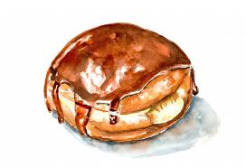 We can thank the dutch for the invention of donuts, or oil cakes as they were once called. Cream Filled Doughnut Day Doodlewash