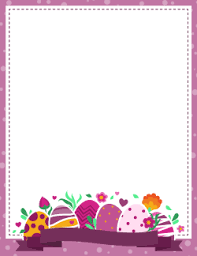 Free printable borders for easter free easter borders happy border clip art free page borders free easter border customizable and printable. Purple Easter Border Easter Printables Free Purple Easter Easter Templates