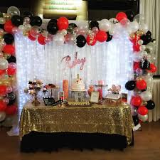 Black And White Theme For Debut Red Carpet Birthday Party Ideas Red Carpet Party Birthday Red Birthday Party Sweet 16 Birthday Party