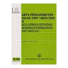 Akta pengangkutan jalan 1987 akta 333 a. Ilbs Akta Pengangkutan Jalan 1987 Akta 333 Akta Lembaga Pelesenan Kenderaan Perdagangan 1987 Shopee Malaysia