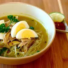 Soto Ayam Ambengan Indonesian Chicken Noodle Soup Soto Ayam Recipe Bali Food Traditional Food