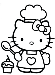 Hello Kitty Coloring Pages Printable Hello Kitty Drawing Hello Kitty Colouring Pages Hello Kitty Printables