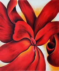 The Helpful Art Teacher Looking At Flowers Through The Eyes Of Georgia O Keeffe