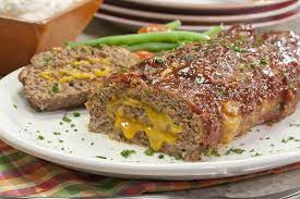 Cheesy Stuffed Meatloaf Good Meatloaf Recipe Cheesy Meatloaf Recipe Best Meatloaf