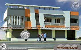 Shop With Living Quarters 65 Modern Two Storey Homes Plan Designs One Bedroom House Plans Shop With Living Quarters House Plans