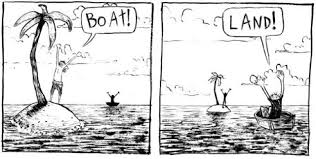 Funny Cartoon Boat Land It S All About Perspective Perspective Funny Pictures