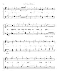 C when you walk through a storm. You Ll Never Walk Alone Richard Rodgers Sheet Music For Men S Choir