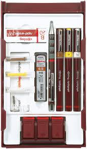 These pens work best on a smooth surface as textured surfaces may cause. Rotring Rapidograph College Pen Station 0 25mm 0 35mm 0 50mm