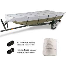 Maybe you would like to learn more about one of these? Goodsmann Jon Boat Covers Silvery Gray Water Resistant Trailerable 9921 0152 21 A 12 L 56 W Walmart Com Walmart Com