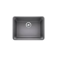 blanco vision undermount sink grey