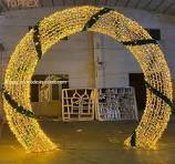 Toprex 3D Motif Light LED Street Pole Decor Decoration LED ...