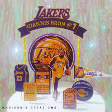 Offering a variety of discounted party supplies, balloons and hobby supplies, including cupcake rings, cupcake toppers, cupcake decorations and cake toppers, cake decorations, shaped. Lakers Nba Personalize Basketball Cake Toppers Shopee Philippines