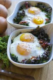Baked Eggs And Bacon Kale Cups Real Food Recipes Food Paleo Recipes