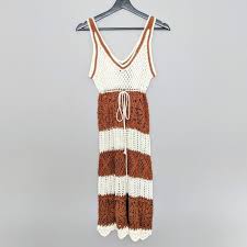 28,418 results for knit dress cotton. Vintage Dresses Boho Macrame Cotton Knit Summer Dress Poshmark