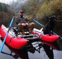 Custom boat building for inflatable pontoon fishing in Oregon