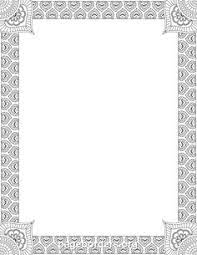 Page Borders Page Border Borders For Paper