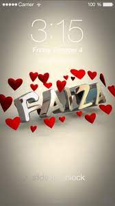 Faiza (فائزة) is derived from its root word fa'iz (فائز) which means successful. Preview Of In Love For Name Faiza