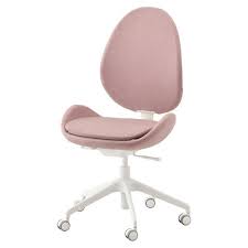 Hattefjall Office Chair Gunnared Light Brown Pink Ikea In 2020 Pink Desk Chair Office Chair Pink Office Chair