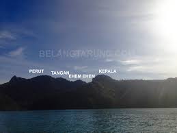 The legend of tasik dayang bunting goes like this: Sejarah Tasik Dayang Bunting Langkawi