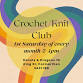 Crochet/Knit Club event in Carmarthen