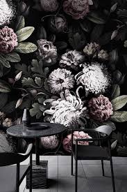 Black And White Floral Wallpaper Canada Dark Floral Wallpaper Floral Peonies Wallpaper Dark Flowers Peony Wallpaper Black Floral Wallpaper Peony Wallpaper Floral Wallpaper Black Floral Wallpaper