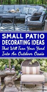 A deck and patio combination can provide separate areas to be enjoyed. Small Patio Decorating Ideas That Make Your Deck Into An Outdoor Oasis