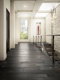 Iron Maple Solid Hardwood Floor Decor In 2020 Modern Flooring Black Wood Floors Modern Rustic Design