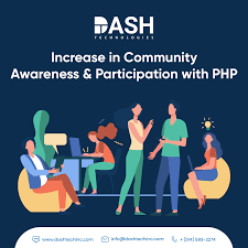Increase In Community Awareness Participation With Php Development App Development Technology