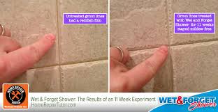 Grout is porous, making it tricky to keep clean. Grout Cleaning Just Got Easy Wet Forget Shower No More Scrubbing Life S Dirty Clean Easy