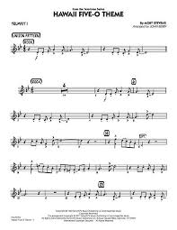 14 awesome hawaii five o theme song trumpet sheet music