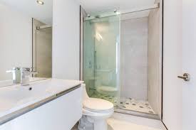 Sometimes all you need to make a small bathroom come to life is bold wallpaper. Condo Bathroom Renovation Service Toronto Moose Condo Reno