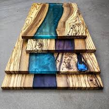 Pin By Samson Adrian On Stoleshnicy Table Plates Diy Resin Table Wood Resin Table Wood Resin