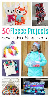 30 Fleece Sewing And No-Sew Projects To Make! - Gluesticks Blog