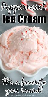 Peppermint Ice Cream Is A Favorite Year Round Peppermint Ice Cream Healthy Ice Cream Recipes Ice Cream Maker Recipes