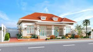 This bungalow house designs has 5 bedroom with attached bathrooms, which is an asian architectural form and design originated in the countryside of india. Wow Amazing Five Bedroom Bungalow Ulric Home