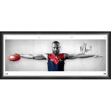 Gawn is hopeful that grundy will recover from a neck injury for the annual monday holiday match, which has been relocated from the mcg to the scg due to. Max Gawn Signed Wings Signed Afl Memorabilia Posters Official Memorabilia