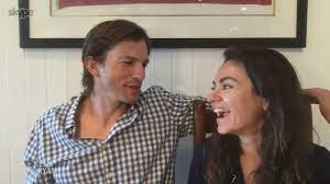 Watch the couple do their best to hold back their laughter here. Ashton Kutcher Mila Kunis Talk About How They Re Handling Quarantine Youtube