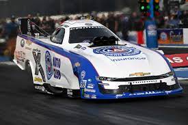 ROBERT HIGHT AND AUTO CLUB CHEVY BEGIN WINTERNATIONALS CHAMPIONSHIP DEFENSE  FROM NO. 3 - John Force Racing