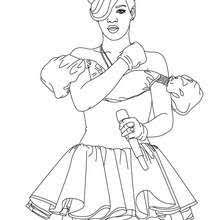 Free printable rihanna coloring pages. Beautiful Rihanna Coloring Pages Hellokids Com Coloring Pages Rihanna Color