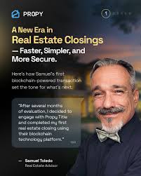 🌟We are excited to announce the next set of speakers at Propy's Web3 and  Property Rights Summit! Eddy Perez (@eddygperezjr), Alicia L. Paysse  (@aliciapaysse), Robert Croak (@robertcroak), Matt Easton  (@officialmatteaston), Ariana Pareja (@