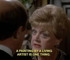 Murder, She Wrote... she wrote. — Season 1, Episode 16: "Paint Me a Murder"