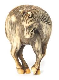 An Ivory Netsuke Of A Horse Attributed To Mitsuharu Kyoto Late 18th Early 19th Century Sold 9 789 Usd 10 05 17 Netsuke Japanese Antiques Horses