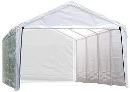 Shelterlogic Supermax Canopy Enclosure Kit 12 X 26 Ft Frame And Canopy Sold Separately Check Out This Great Product It I White Canopy Canopy Canopy Frame