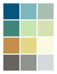 This Is Kenmore Air Color Matrix The Colors Represent The Northwest Landscape The Dark Deep Blue Of The Puget Beach Color Northwest Landscaping House Styles