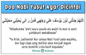 Ilmu pengasih melalui surat whatsapp. Doa Nabi Yusuf