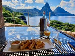 Lucia, fond bay, 1000 anse chastanet road. Hotel Review Jade Mountain Resort St Lucia Is Architecturally Bold Beautifully Decorated Bucket List Caribbean Co Jade Mountain Resort St Lucia Jade Mountain Resort St Lucia