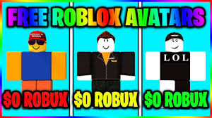 Cool Free Roblox Avatars That Cost 0 Robux Youtube