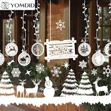 Looking for some cool and awesome christmas window decorating ideas? Merry Christmas Window Decorations Santa Claus Deer Snowman Snowflakes Bells Christmas Decals Ner Year Enfeites De Natal Unusual Christmas Decorations Victorian Christmas Decorations From Kaiyue608 9 91 Dhgate Com