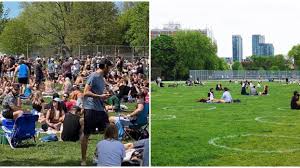 There were other parks in the city where people were spread out and just chilling in the open. Trinity Bellwoods Park Party Has No Evidence That It Lead To A Covid 19 Spike Narcity
